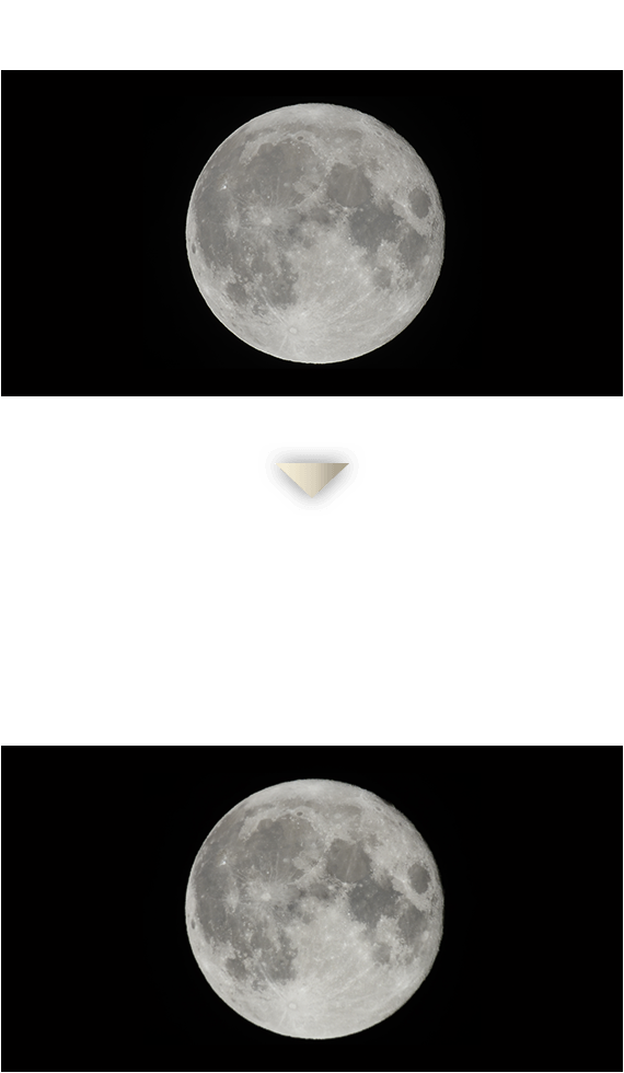 ピクチャーコントロール調整例イメージ