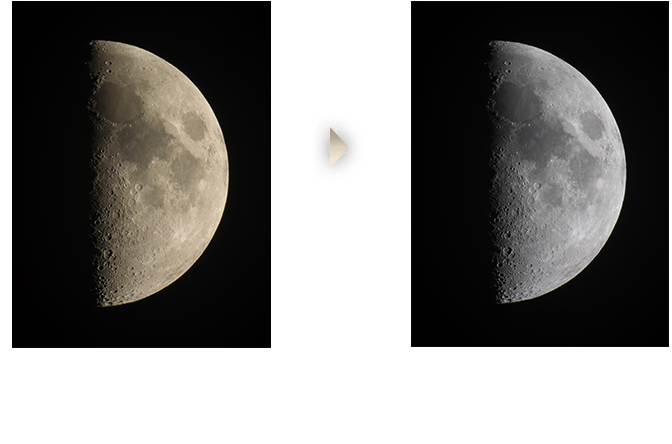 RAW現像調整例Aイメージ