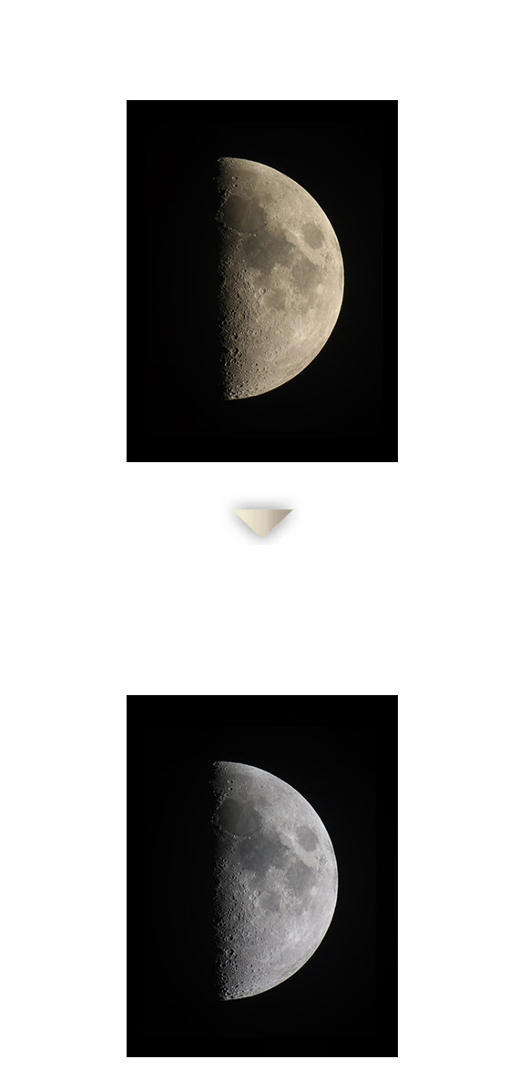 RAW現像調整例Aイメージ