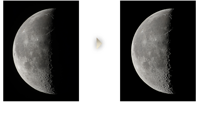 RAW現像調整例Bイメージ
