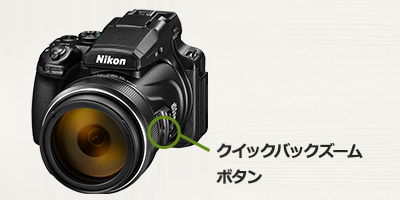 クイックバックズームボタン