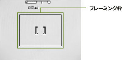 フレーミング枠