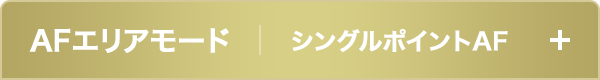AFエリアモードシングルポイントAF