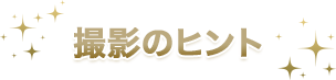 撮影のヒント