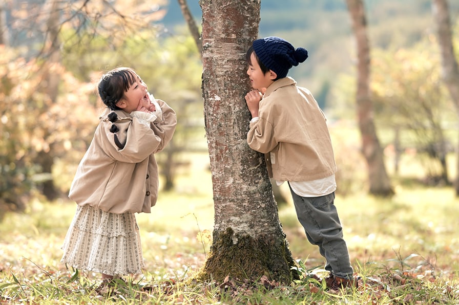 レシピで撮影した家族写真