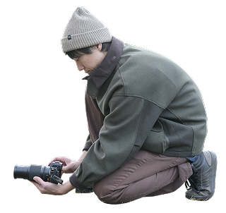 ローアングルからの撮影例