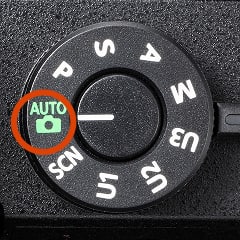 オートモードのダイヤル設定