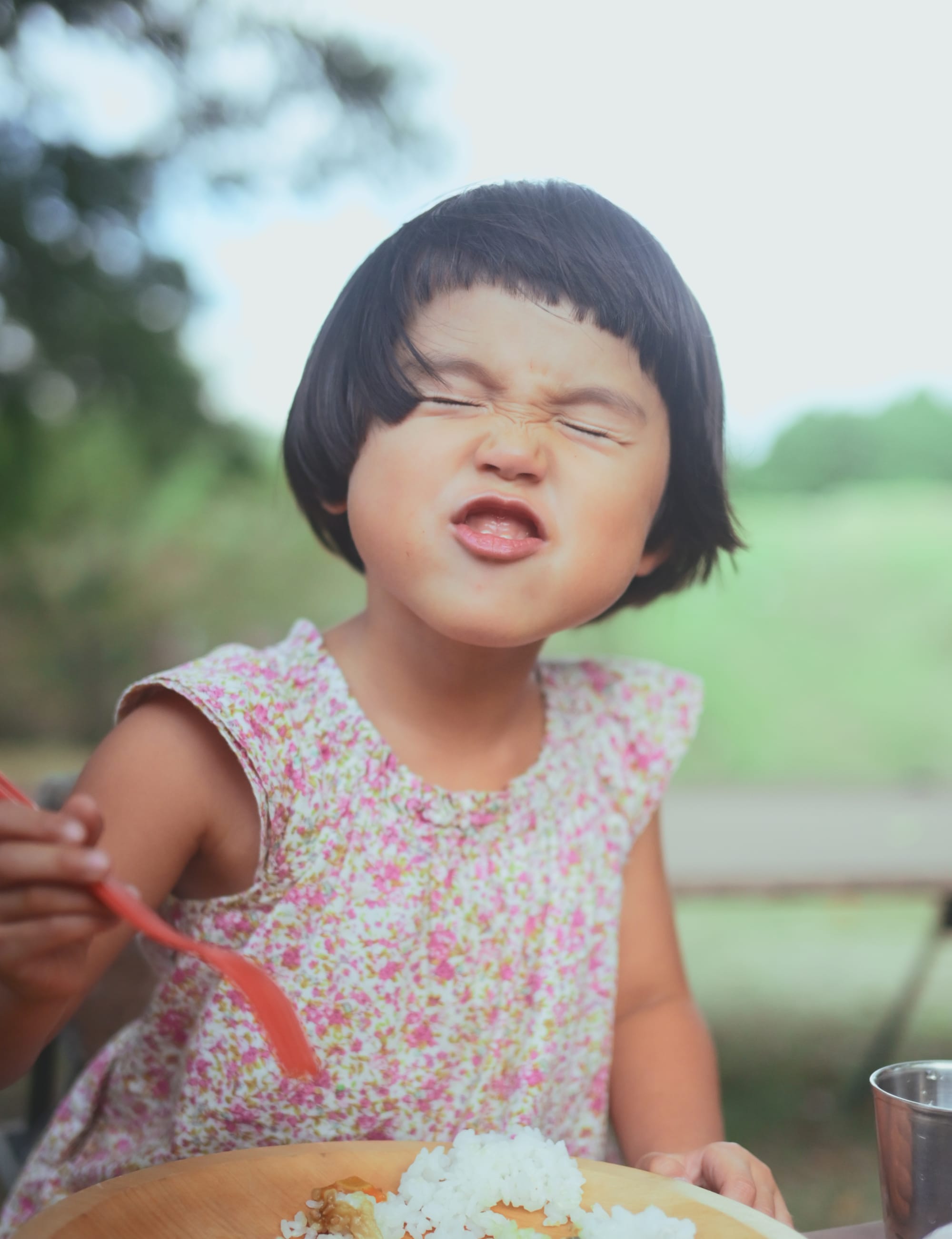 イメージングレシピで撮影した子どもの写真