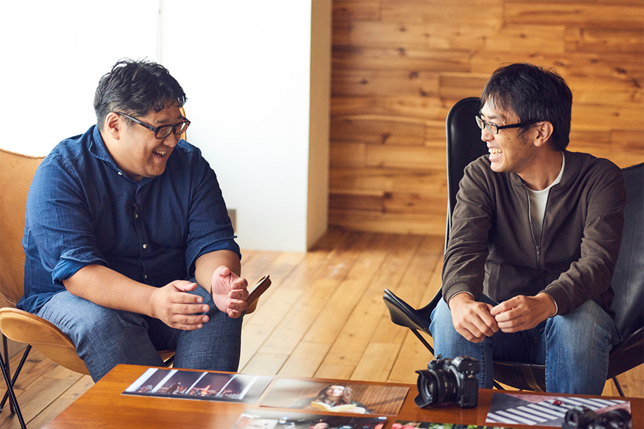 フォトグラファー 飯野匠紀氏とニコンZ 5開発メンバー 浅見、足立との対談