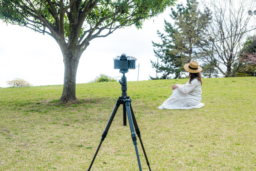 セルフィー撮影例