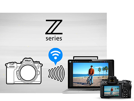 【Zシリーズ】カメラ内蔵の無線LAN機能を使用したパソコンへの画像転送
