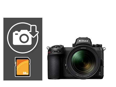 カメラのファームアップ - メモリーカード編