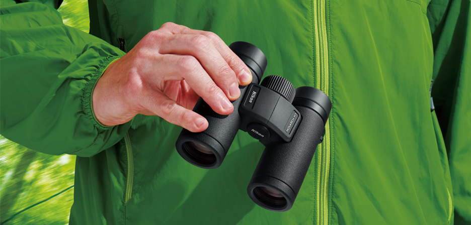 ラバーコート仕様の双眼鏡イメージ