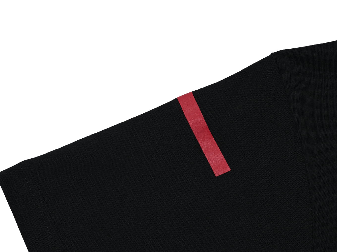 ニコン Tシャツ ブラック×レッド XL
