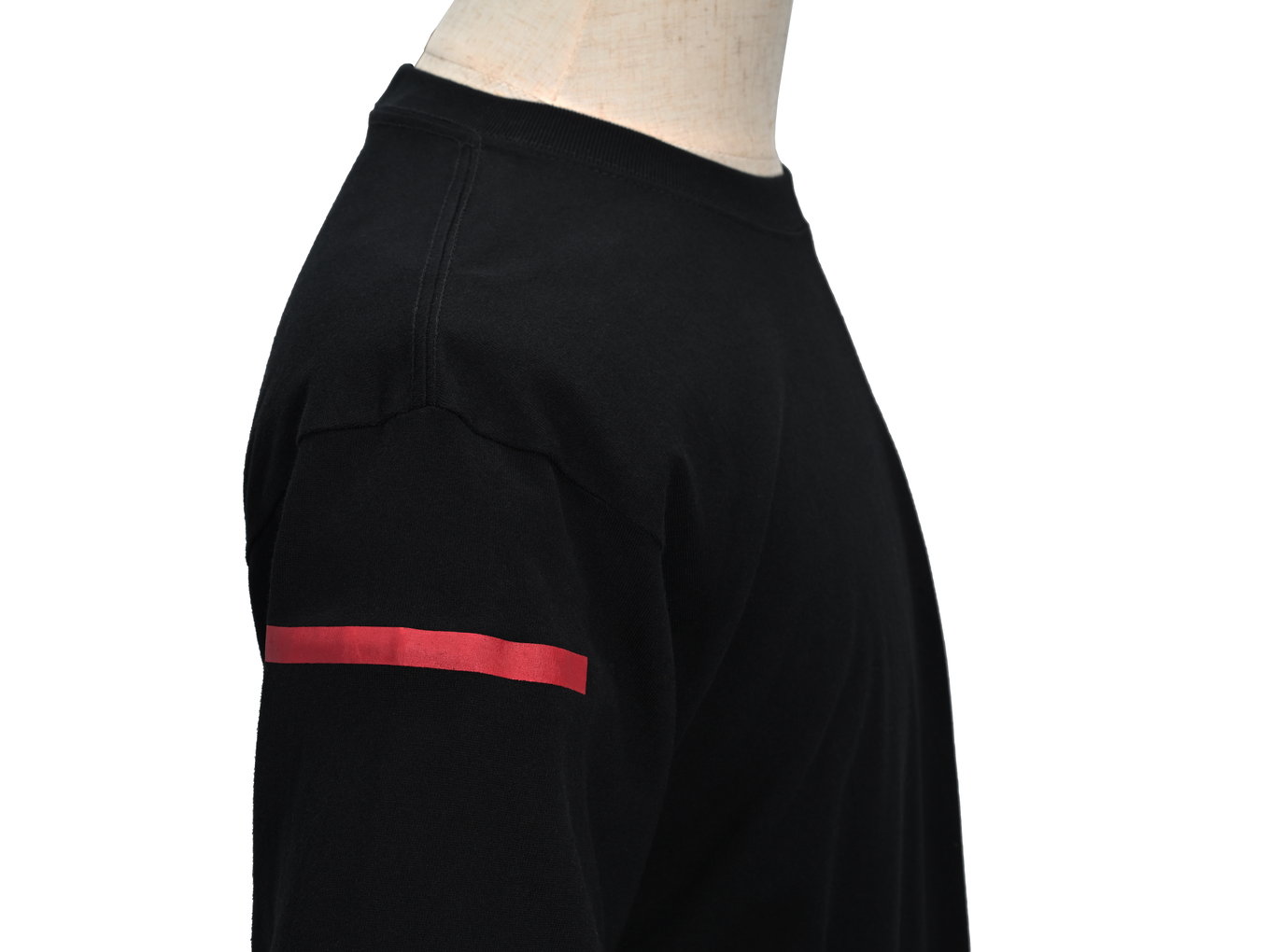 ニコン Tシャツ ブラック×レッド XL