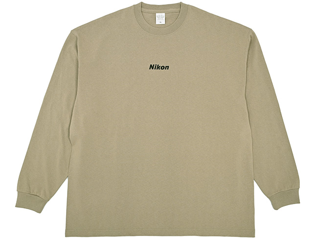 ND Nikon CREATORS  ロングTシャツ（カーキ）