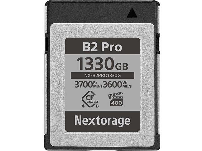 ND Nextorage 1330GB CFexpress Type B メモリーカード NX-B2PRO
