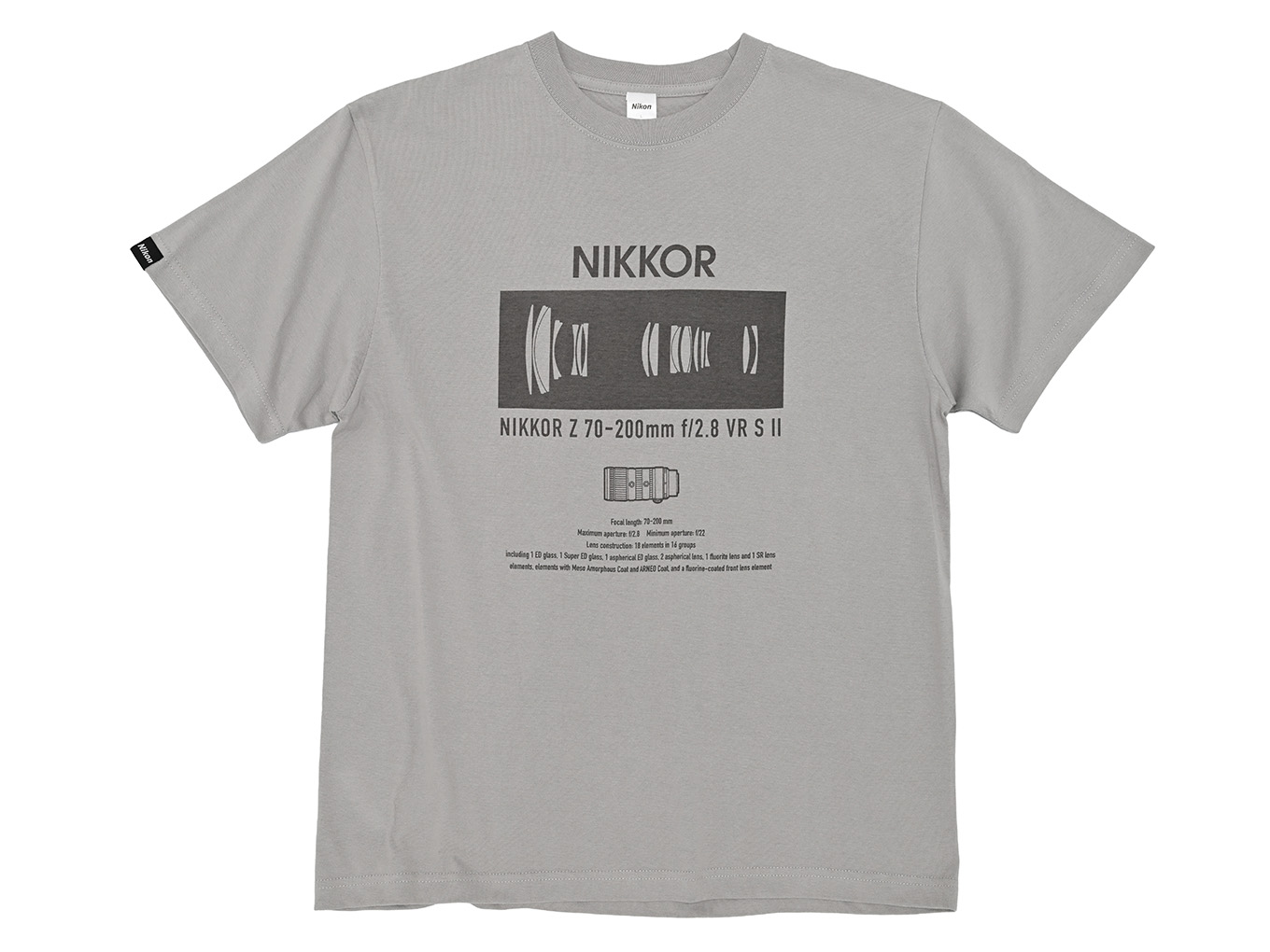 【7月1日発売予定】レンズ構成図 Tシャツ 2026