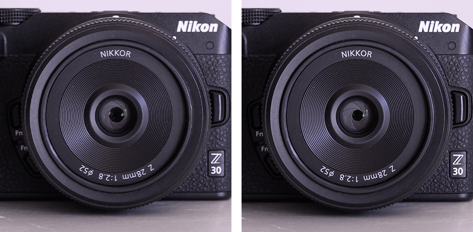 絞り羽根のイメージ図