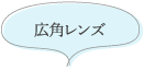 広角レンズ