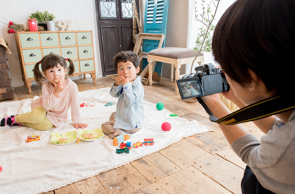 「お友達と一緒に」