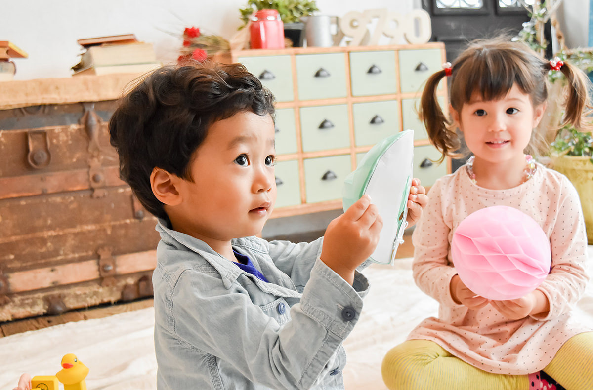 「お友達と一緒に」