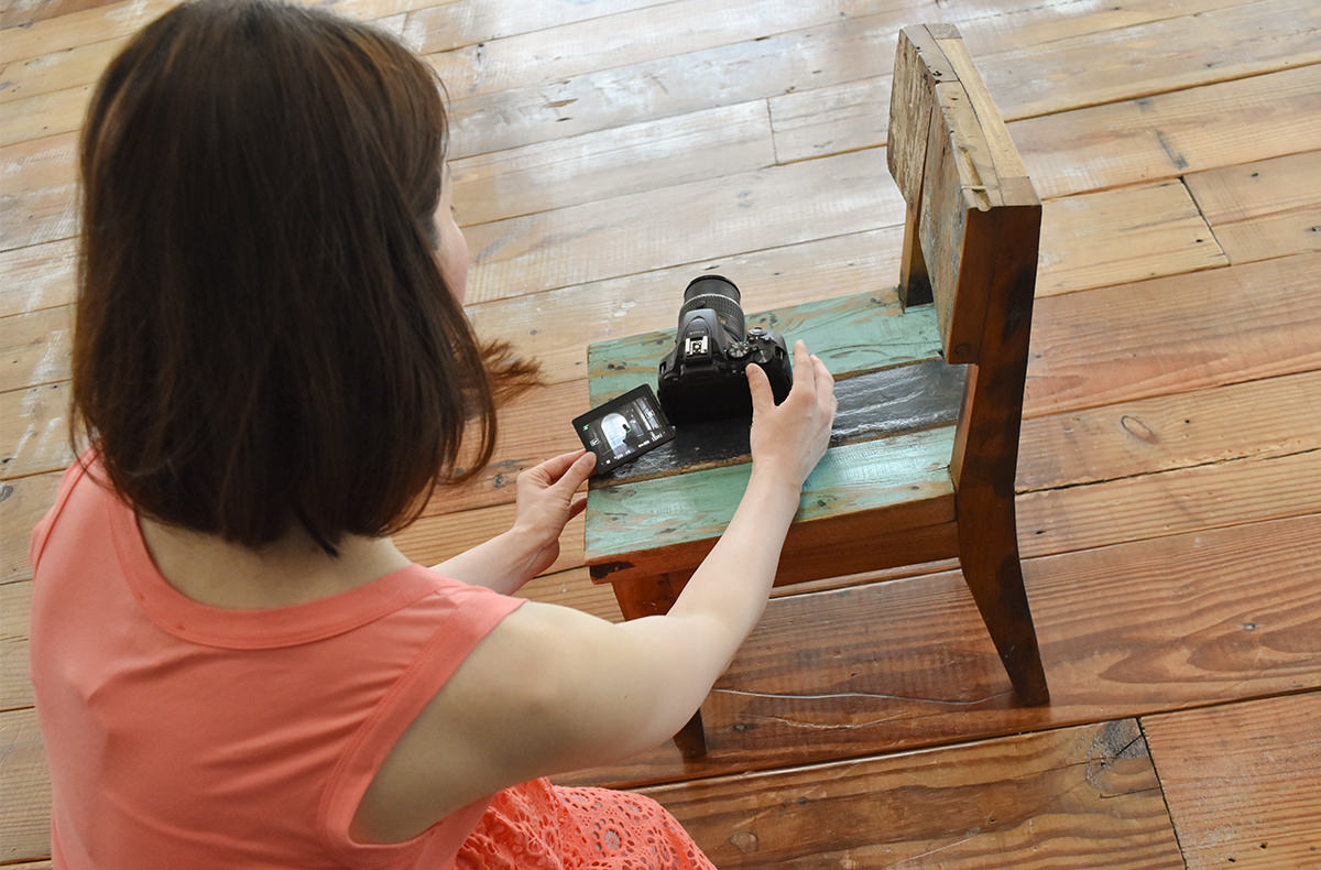 家族でアップの写真もおすすめ