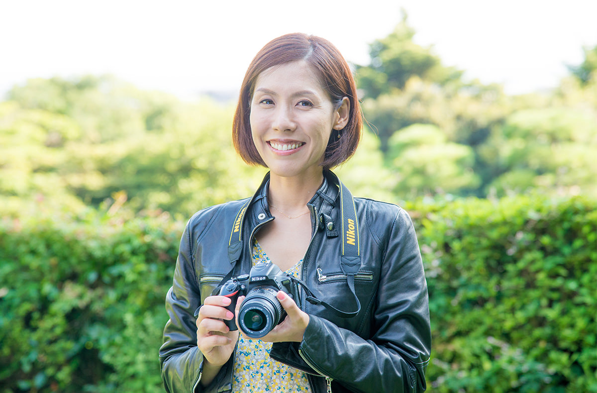 撮影役はD5500におまかせ。ママになってからも持ち歩きに便利！