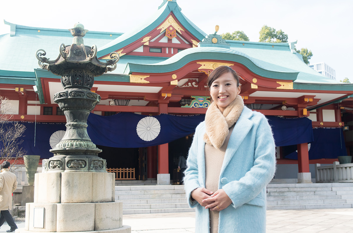 プレママおでかけスポット「日枝神社」