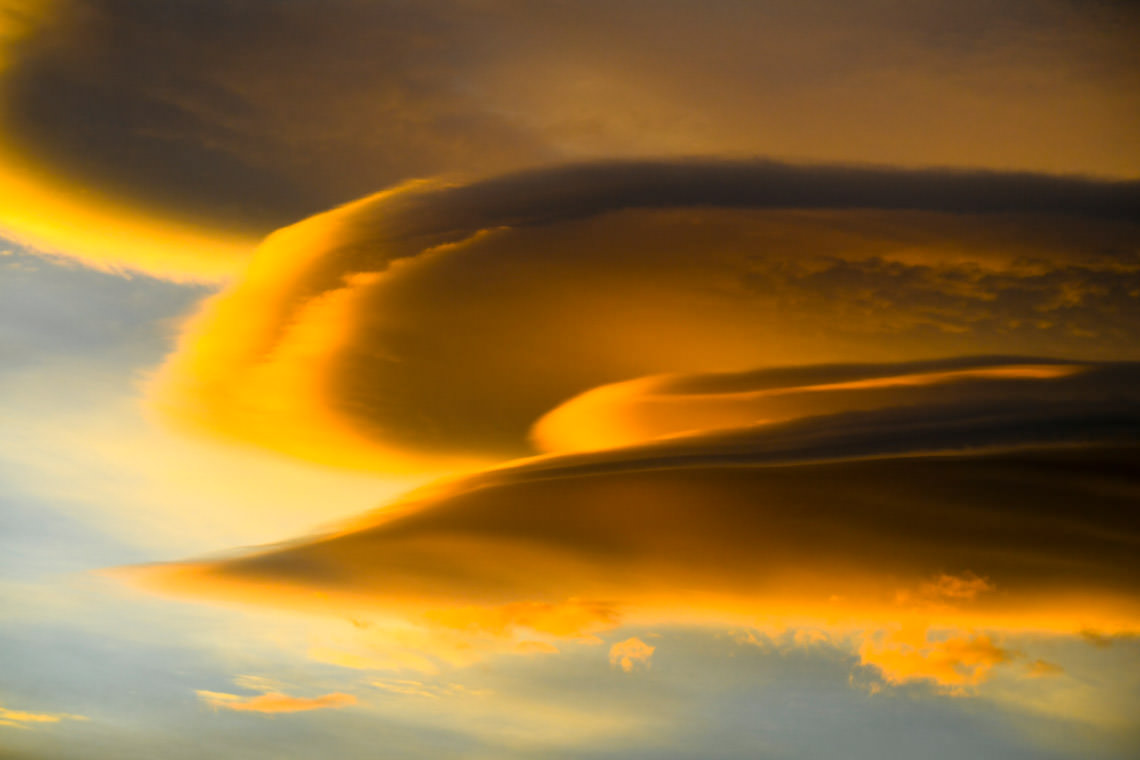 変幻自在な雲