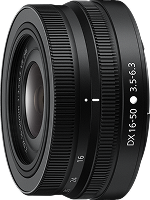 NIKKOR Z DX 16-50mm f/3.5-6.3 VRレンズ写真