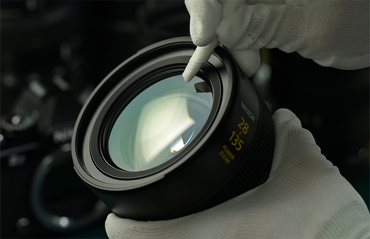 レンズ表面清掃