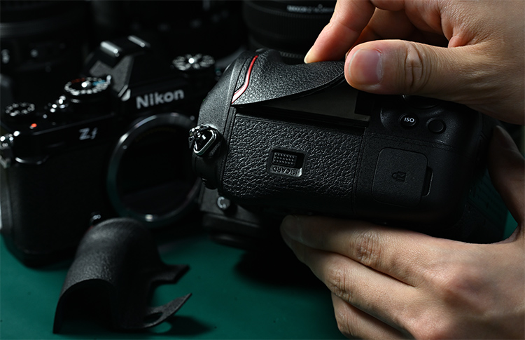 外観ゴム交換の作業イメージ